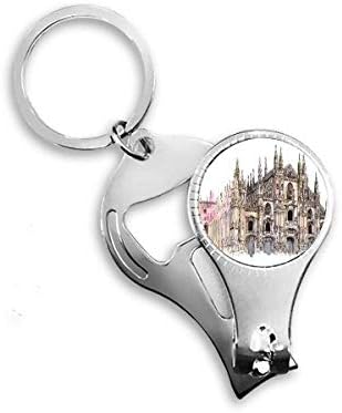 קתדרלת מילאנו במילאנו איטליה ניפר ניפר טבעת מפתח בקבוקי שרשרת פותחן